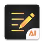 note ai: notepad, notebook android application logo